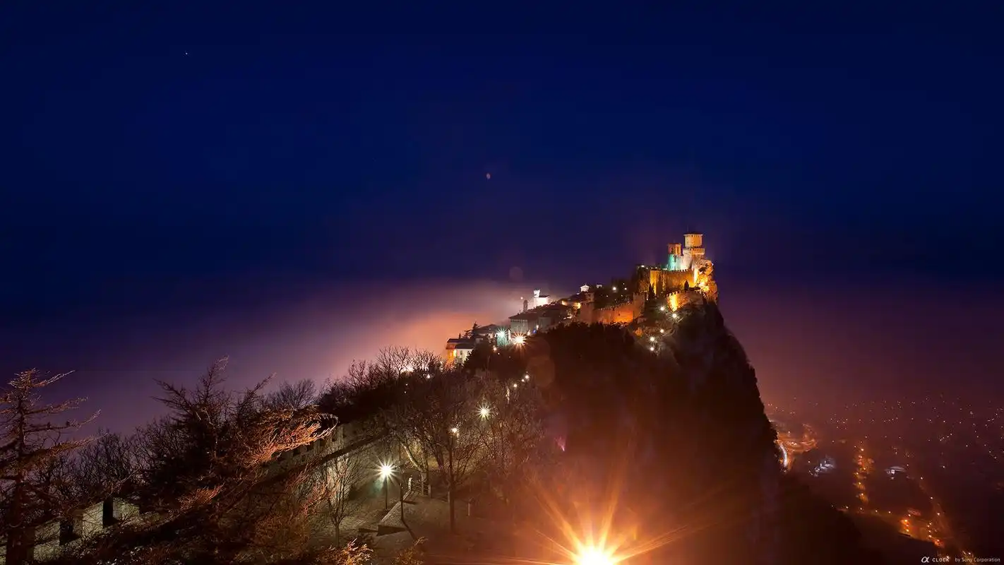 圣马力诺蒂塔诺山世界最美24小时旅游胜地壁纸