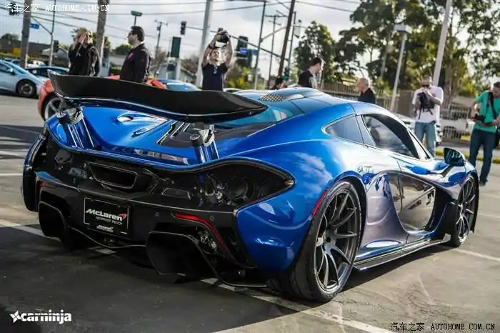 麦卡伦p1耀眼蓝色涂装现