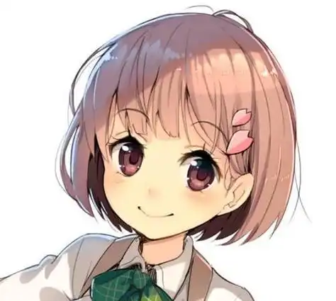 微笑的唯美动漫图片头像女生头像带字头像女生头像