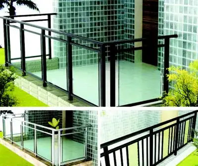 阳台护栏多少钱一米,铝合金玻璃护栏
