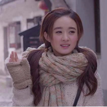 杉杉来了同款手套薛杉杉手套赵丽颖同款可爱小白兔手套加厚保暖