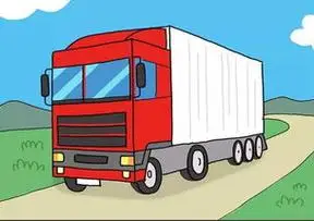 货车的简笔画 卡通大货车的简笔画 | 第 3 页