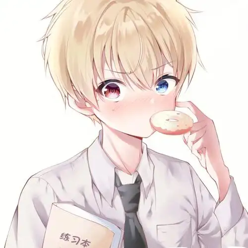 不料到一口一口吃成肉球"#头像  #动漫头像  #动漫男生头像  #可爱