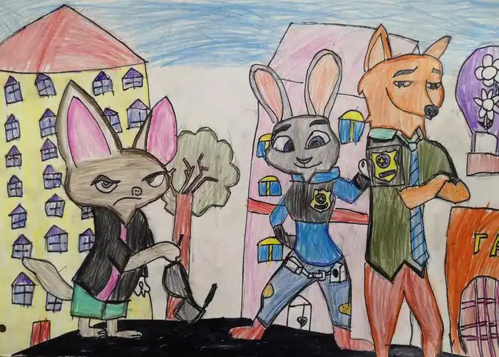 其它 刘昱栋的绘画时光 写美篇栋栋对画画是发自内心的喜欢,这学期学