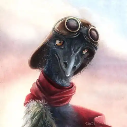 拟人化动物各种狂拽炫酷