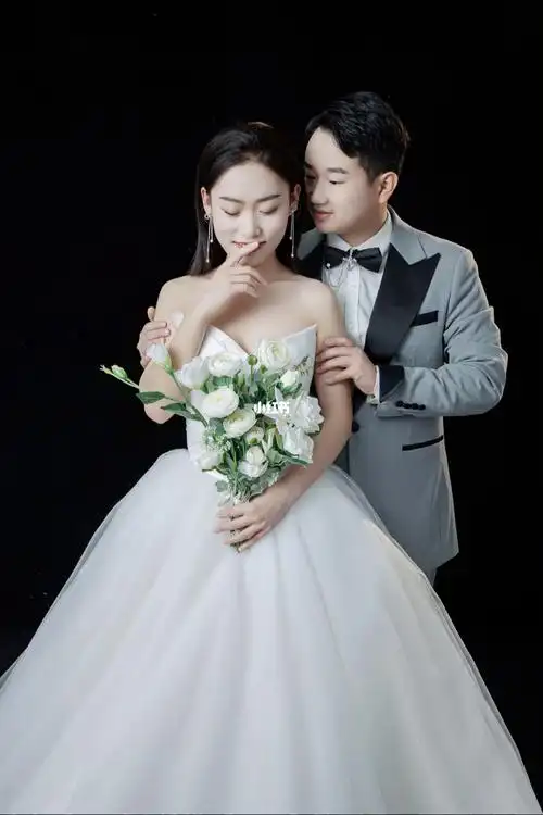 真实婚纱照客片