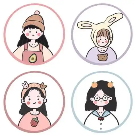 多人闺蜜姐妹头像碰到女孩子合照要说都超好看这是规矩