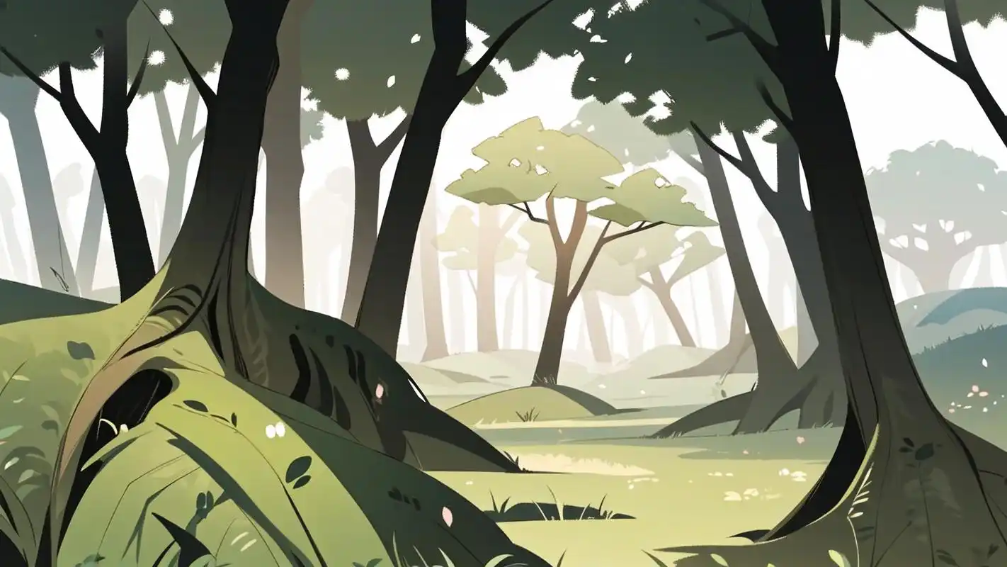 绿色护眼森林壁纸来袭99