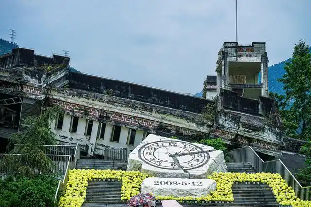 映秀镇地震遗址|只有现在废墟里才能体会灾难的可怕