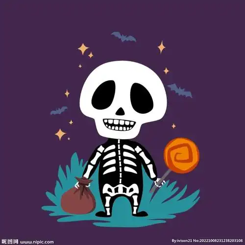 万圣节骷髅