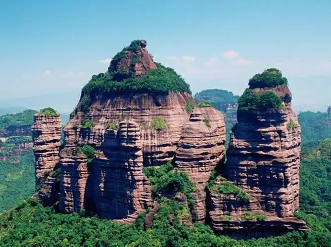 乖丹霞索道,览世界名山