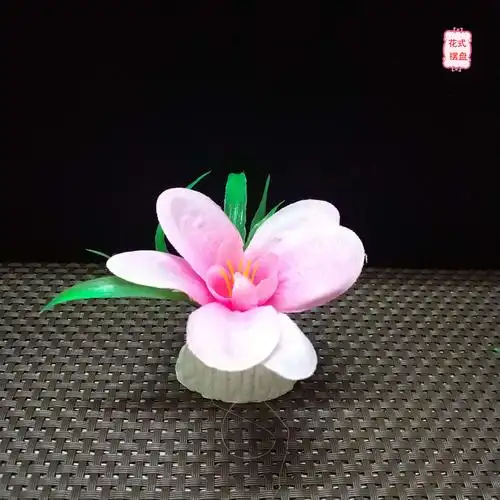 酒店厨房冷菜拼盘创意菜品围边点缀小摆件餐厅刺身摆盘装饰花