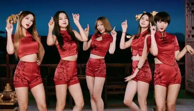 带火直拍,音源逆行,创造了奇迹的韩流女团exid,她们终于合体了_组合