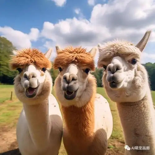 笑容是世界上最美丽的语言,今天,我们将与大家分享12张满脸笑容的羊驼