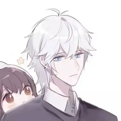 一左一右创意情侣头像卡通明目张胆的爱你