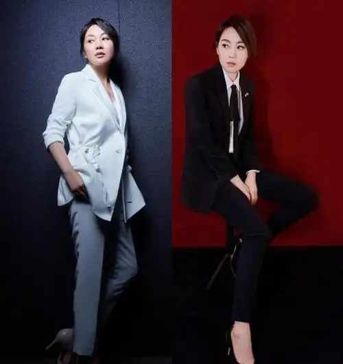 闫妮衣品太高级穿商务装不装嫩气场强大却不像中年人