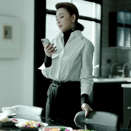 正青正青春春林睿殷桃同款白色上衣气质时尚长袖衬衫