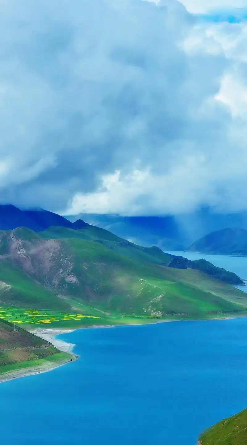 西藏旅行攻略,一生必去的地方——羊卓雍措.90羊卓雍措美,无 - 抖音