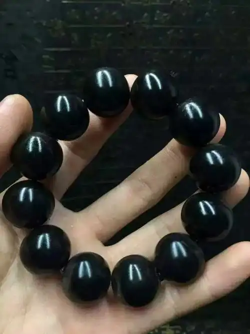 0 1.5 全黑不透小犀牛角品质 不带一点白的纹理