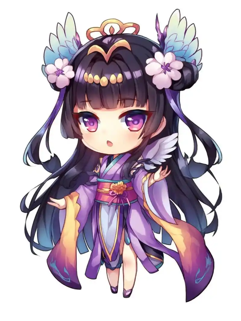 q版二次元王者荣耀貂蝉夏仲夜之梦  夏日滤镜