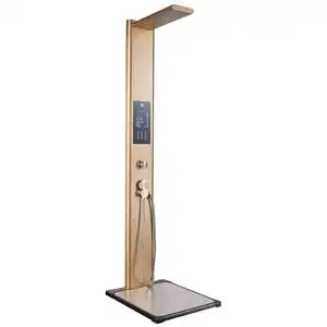 圣洛威镍金集成热水器u6智能恒温淋浴屏全屋热水电热水器