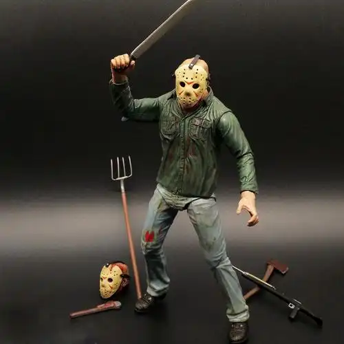 黑色星期五杰森可动手办猛鬼街恐怖电影人偶模型玩具杰森3d豪华版