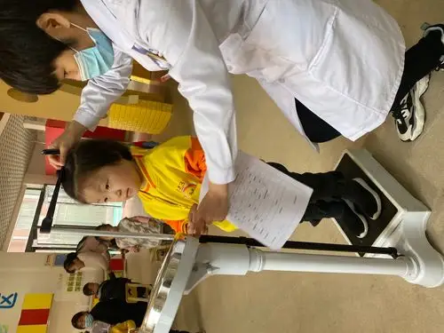 濮阳县职高附属幼儿园健康体检活动