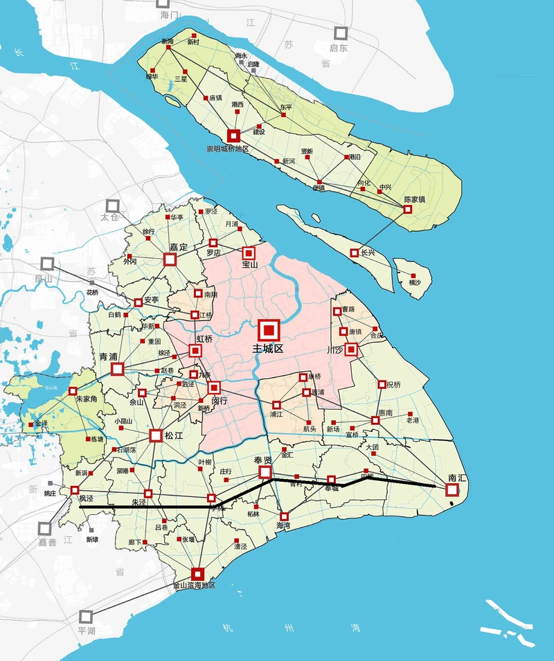 上海的市域铁路南枫线被提上日程,成为黄浦江以南的东西大通道