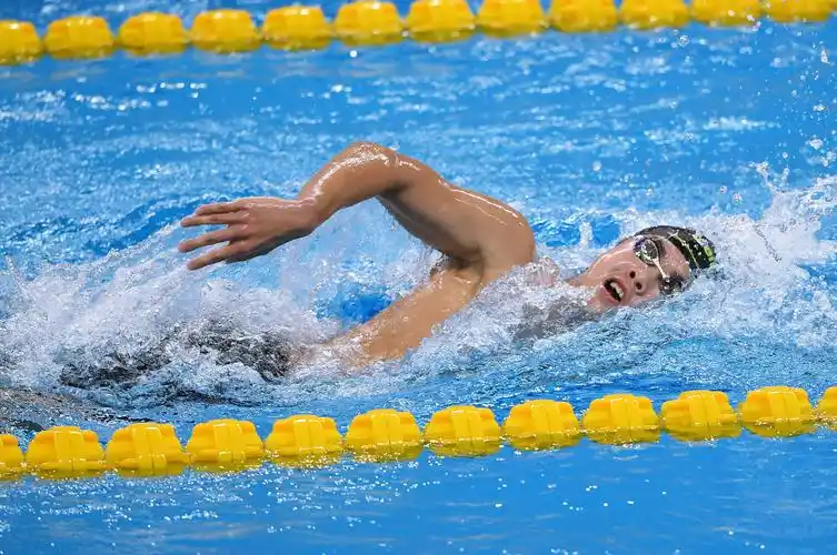 游泳——全国冠军赛:男子1500米自由泳预赛赛况