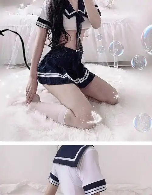 方便无内衬超短裙免脱日系性感清纯可爱学生jk水手服百褶短裙套装学生