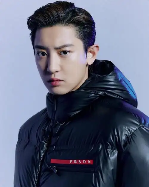 朴灿烈简洁运动风酷帅写真图片