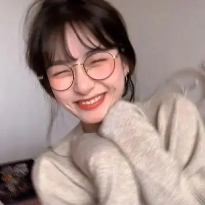 优质女生眼镜妹子头像