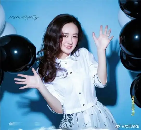 赵丽颖早期写真照