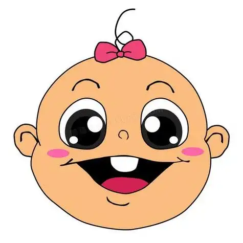 女娃娃卡通头像图片