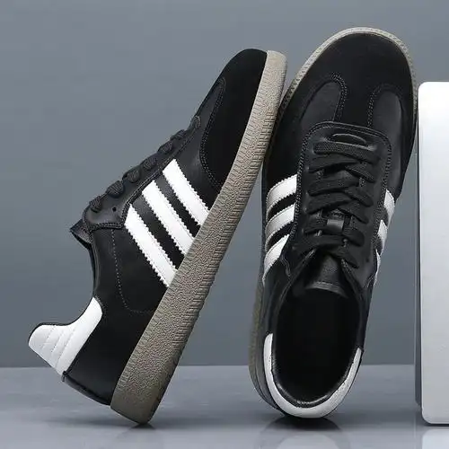 小众设计复古阿甘鞋男休闲滑板鞋男士百搭经典德训鞋透气低帮潮鞋