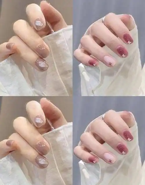 今年夏天流行的"美甲颜色",显白又高级~_肤色_女生