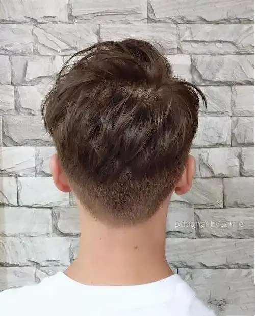 后脑勺平的男生这样留好帅