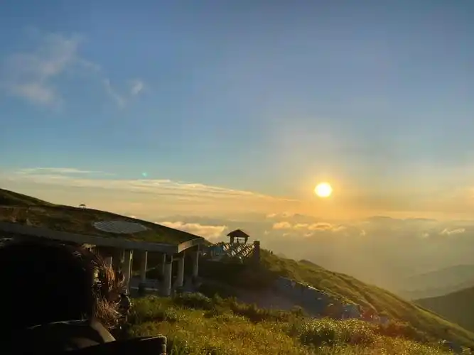 武功山的日出绝美