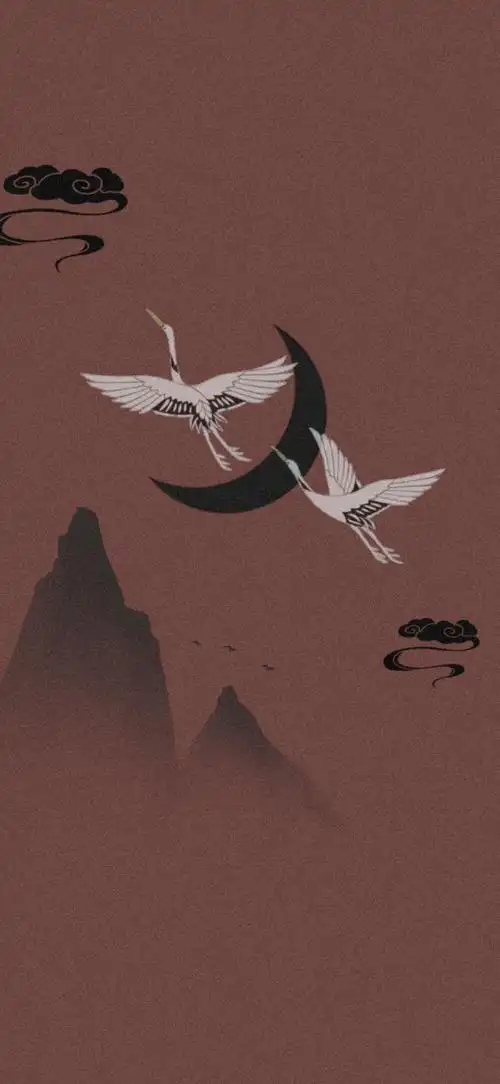 鹤- 堆糖,美图壁纸兴趣社区