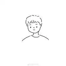 情侣头像 简笔画 手绘 头像 简约 男女