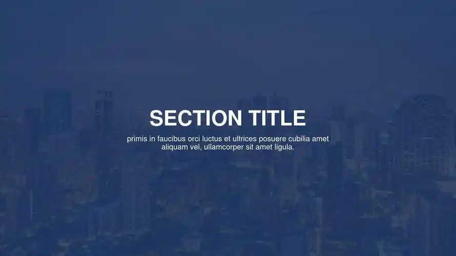 【优选ppt】ppt模板:蓝色简洁大气商务通用ppt模板ppt课件