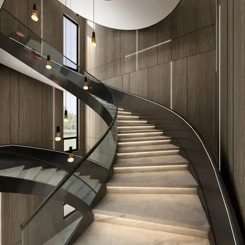现代简约楼梯-室内设计-拓者设计吧
