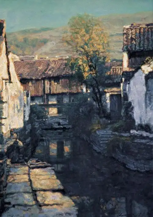 梦里的江南水乡| 陈逸飞