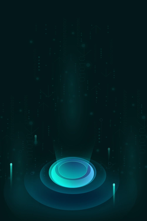 简洁炫光科技感背景 - 当图网