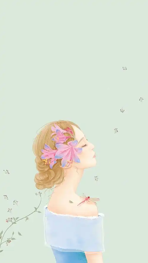 头像背景——(情侣 女生 卡通 动漫 聊天背景)