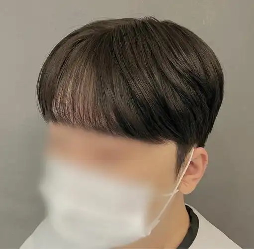 男生齐刘海发型,至少年轻五岁!