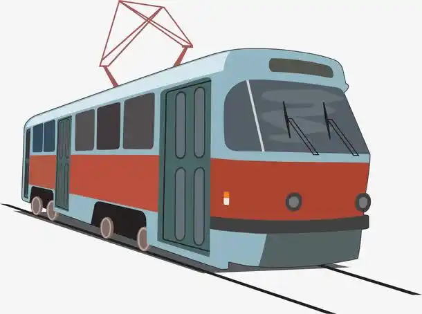 卡通地铁车头免抠素材免费下载_觅元素51yuansu.com