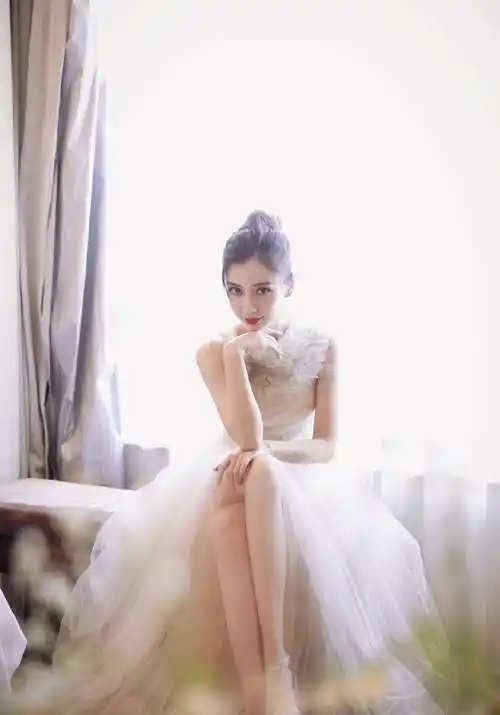 angelababy杨颖梦幻灵动仙气写真图片_从容_天使