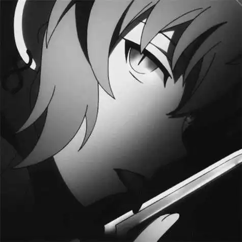 二次元头像男高冷帅气黑暗系男生动漫头像头像屋