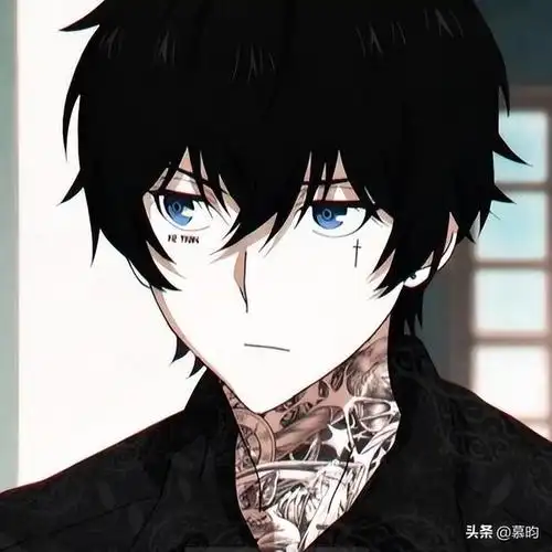 冷酷帅哥头像男动漫帅气,高质量十里温柔